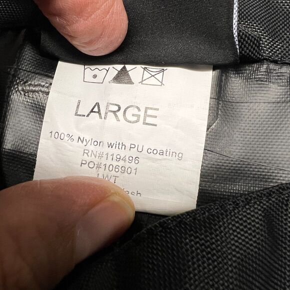 Women's Black Cargo Pants - Picture 8 of 11